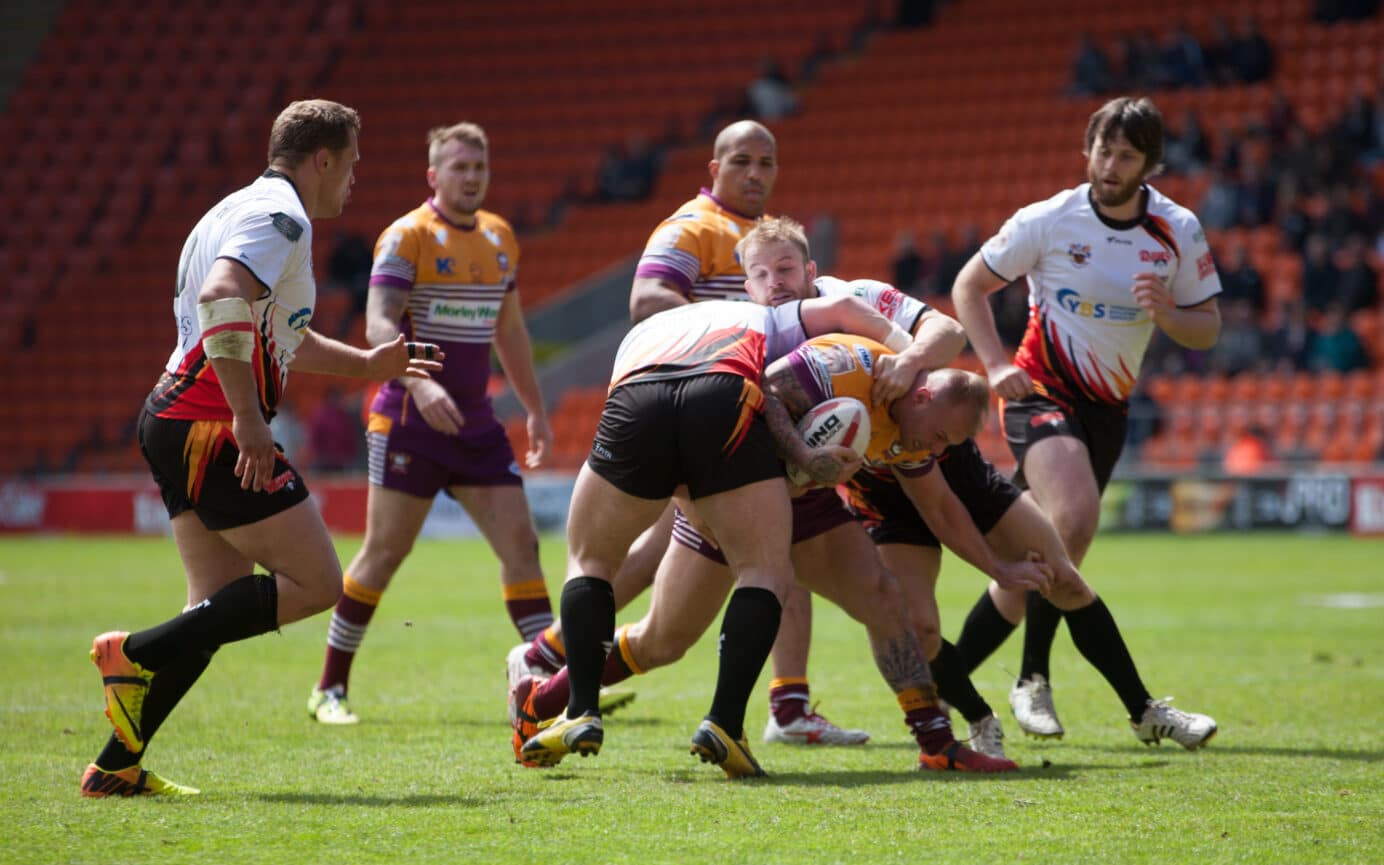 2015 - Dewsbury v Batley (SB) - Dewsbury v Batley Steve Gaunt - TLP BATLEY DEWSBURY-1